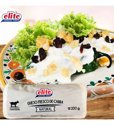 Queso De Cabra Natural Elite 200 Gr