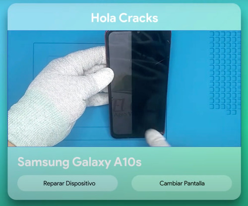 Curso De Reparación Cambio De Pantalla Display Samsung A10s