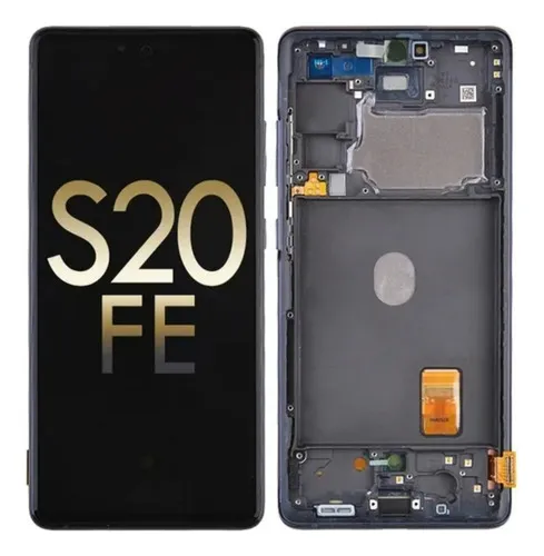 T Pantalla Amoled Con Marco For Samsung S20 Fe Lite G780f