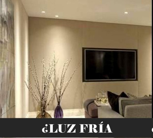Imagen 2 de 4 de Pack 10 Panel Led 4w Redondo Embutir Luz Fria /calida Candil