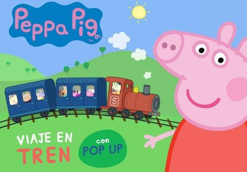 Peppa Pig Libro Para Niños Viaje En Tren Con Pop Up