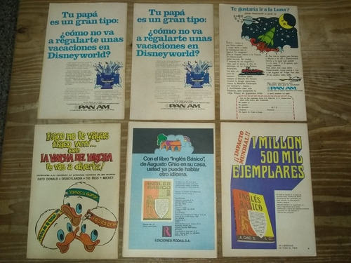 Revista Pato Donald. Ed Tucumán Pincel. 1970, 80. 11 Xunidad (Usado)