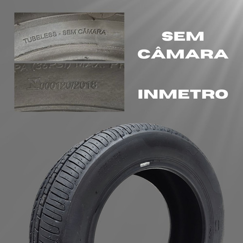 2x Pneus 205/55-16 Inmetro Durabilidade Sentra Versa Logan