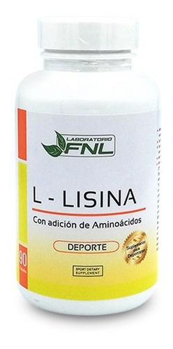 L-lisina 500 Mg.  60 Caps.