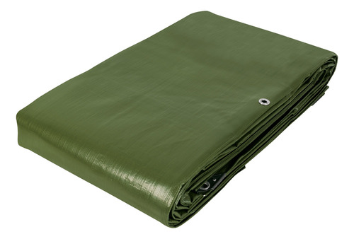 Lona Uso Rudo, Verde Olivo, 6 X 9 M, Truper Expert   16378