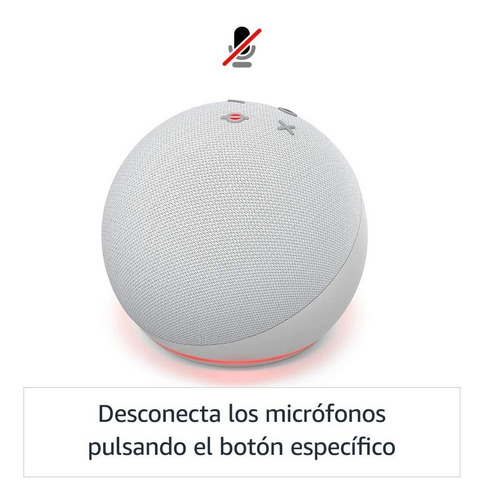 Amazon Echo Dot 4th Gen Asistente Virtual Alexa Color Azul Twilight Blue