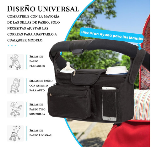 Organizador Para Carriola De Bebé, Accesorios Para Carriola
