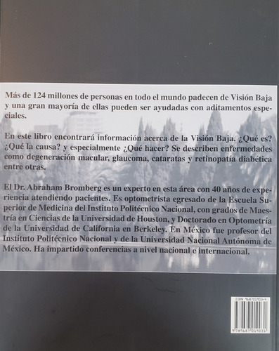 Imagen 2 de 3 de Libro Visión Baja ¿qué Es ? ¿qué La Causa? ¿qué Hacer?