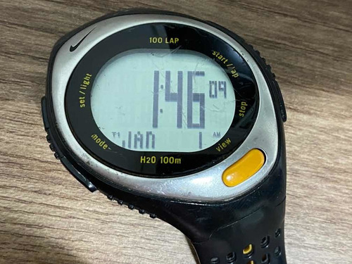 Nike Wr 0127 Quartz Digital Func S/ Pulseira Leia 01445