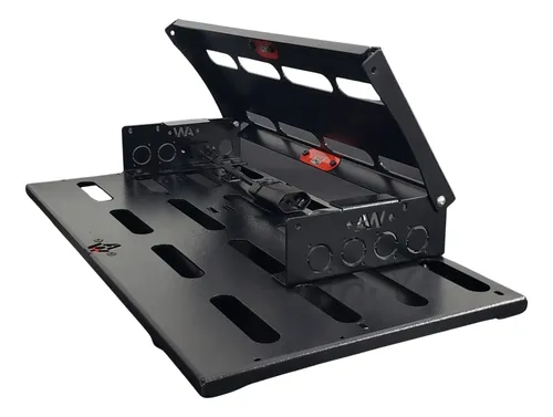 Pedalboard Flat 2 Andares Rizer Custom 50x30 Sem Bag Alum