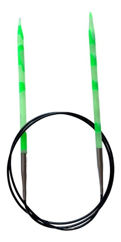 Imagen 1 de 1 de Palillos Circular 80 Cms Knitpro Marblz 4.5 Mm
