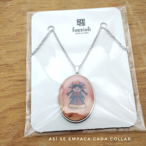 Imagen 5 de 6 de Collar Artístico Muñequita