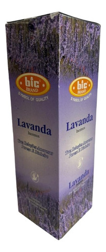Incenso Indiano Bic Lavanda Caixa Com 8 Varetas