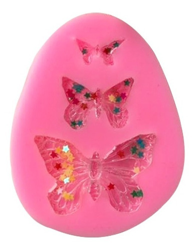 Molde Silicon Mariposas Para Fondant