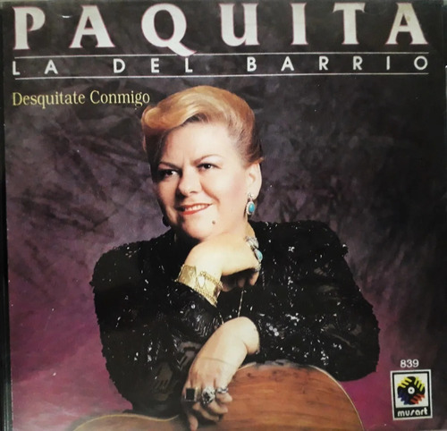 Paquita La Del Barrio / Cd / Desquítate Conmigo