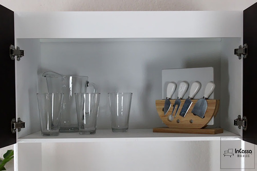 Alacena Para Microondas Minimalista Mod Coruña Para Cocina