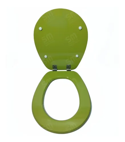 comprar Asiento Inodoro Laqueado Compatible C\u002F Pilar Verde Palta Verde