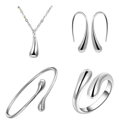 comprar Set Joyas Importadas 4 Piezas Para Mujer