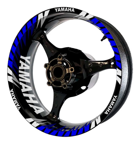 Calcomanias Stickers Para Rines Yamaha Completo Rin Moto