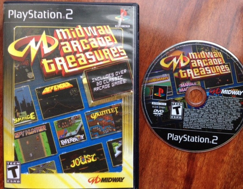 Midway Arcade Treasures / Playstation 2 Ps2 Usa 10