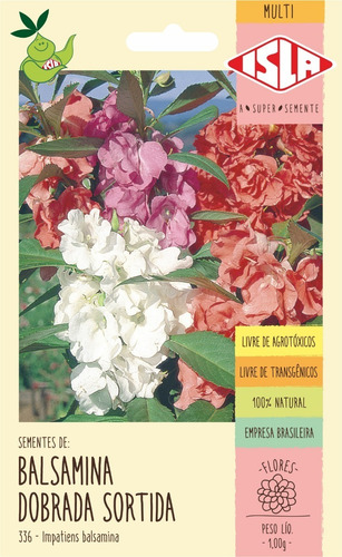 Sementes De Balsamina Dobrada Sortida Flor