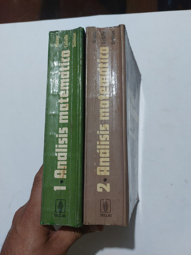 Libro Análisis Matemático 2 Tomos Haaser Lasalle Sullivan (Usado)