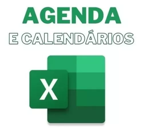 Planilhas Excel Agenda E Calendários 100% Editável | MercadoLivre