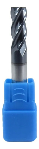 Fresa Topo Metal Duro 10mm 4 Cortes Com Cobertura Tialn