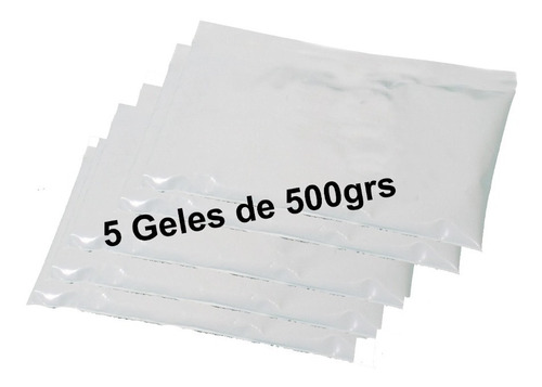 Gel Refrigerante X5 Envase Sachet 500grs