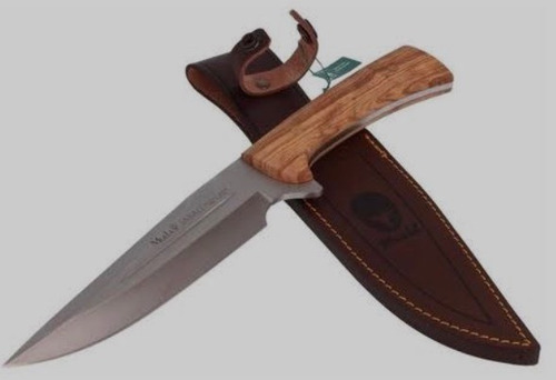 Imagen 2 de 4 de Cuchillo Jabali 170mm C/funda Full Tang Marca Muela
