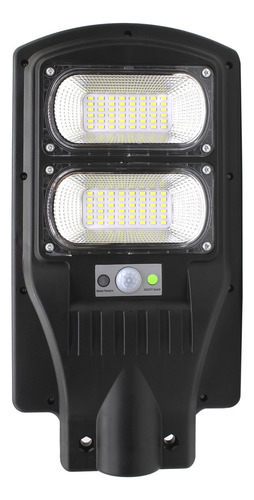 Luminária Pública Solar 100w Poste Rua Com Sensor Led Frio