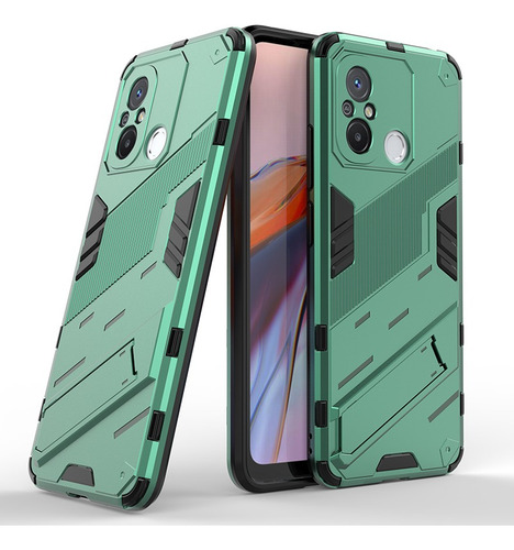 Redmi 12c Funda Uso Rudo Case + Cristal 9d Pengke