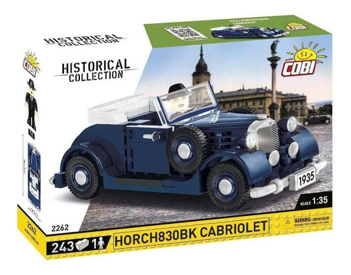 Blocos Para Montar Horch 830bk Cabriolet - Cobi 2262