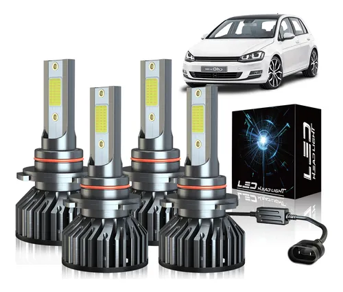 40000lm, Kit De Faros Delanteros Csp Led Canbus 9005 9006