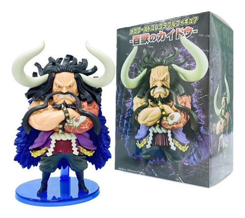 Figura Kaido One Piece Anime Muñeco Yonko Piratas Bestias