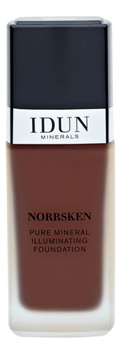 Idun Minerals Liquid Norrsken Foundation, Yrsa De Cobertura 