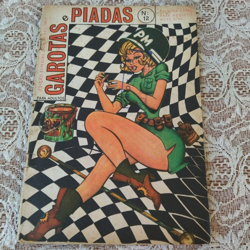 Garotas E Piadas Nº 12 Ano 1967 Editora Edrel Com 68 Páginas