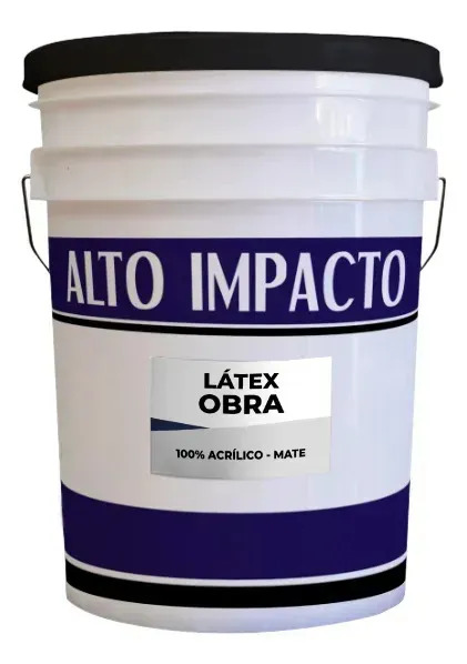 Látex Interior/Exterior Blanco Mate 20 Litros