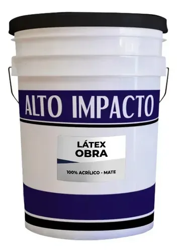 Látex Interior/Exterior Blanco Mate 20 Litros