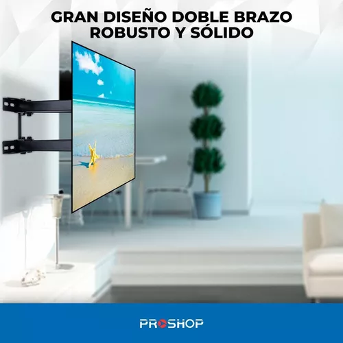 SOPORTE TV LED DOBLE BRAZO 32 A 65 - L67 - Smart Soportes