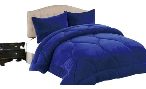 Cobija Invierno Plush Polar Chiporro Liso King 250 X 270 Jl 