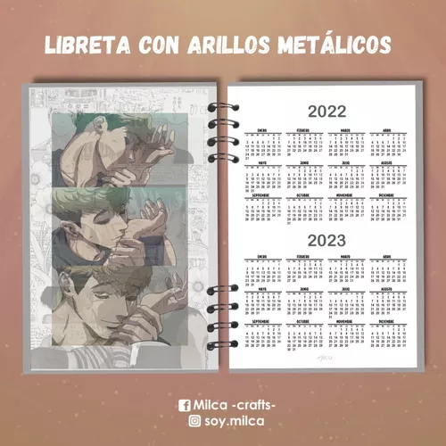 Killingstalking calendario  Separadores de carpetas, Horarios