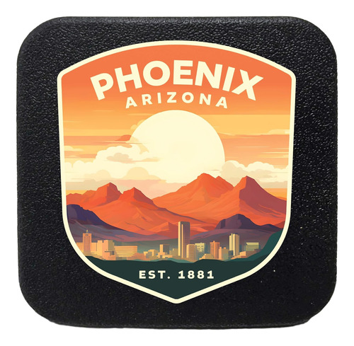 Phoenix Arizona Design B Souvenir - Cubierta De Enganche De 