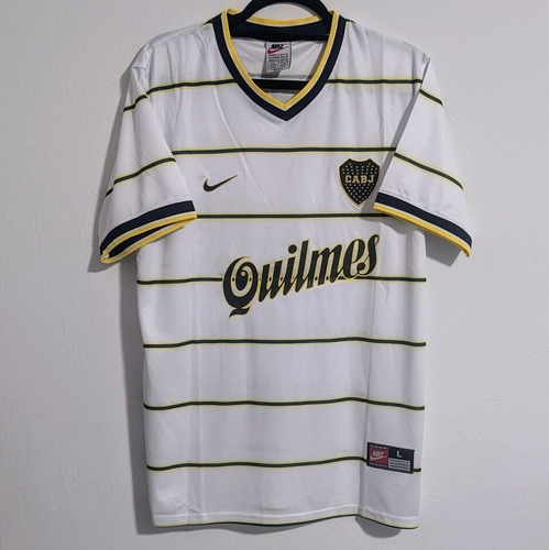 Camiseta Retro Roman  Club Boca Juniors 2001 Alterna