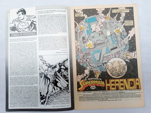 Historieta Comic Antiguo * Superman * No 69 Zinco Deca 90 (Usado)