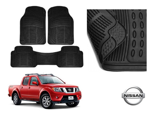 Tapetes Uso Rudo Nissan Frontier Pro4x 2017 Rubber Black