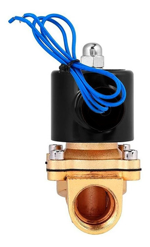 Electroválvula Solenoide Metalica 3/4 Inch 12v Gas Agua Aire