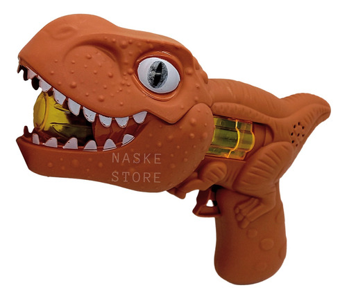 Pistola Dinosaurio Rex Automatico Sonido Luces Pila Tik Tok
