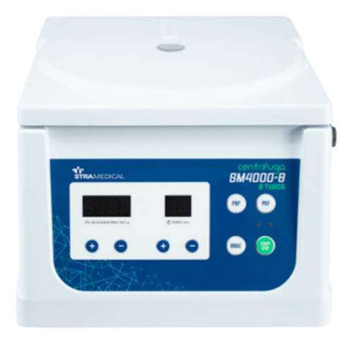 Centrífuga Digital 8 Tubos Sm4000-8 Prp/prf - Stra Medical