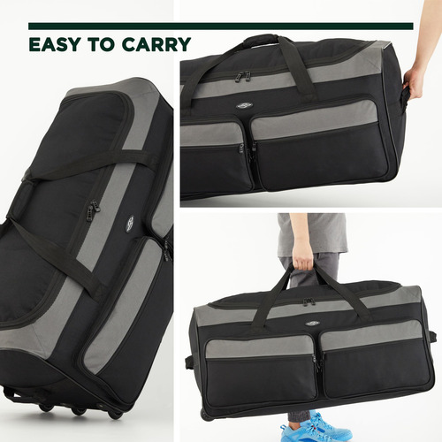 Travelers Club Bolsa De Lona 36 Asgard Con 3 Ruedas Mmg